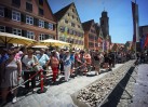 Vorbereitung für die glühenden Kohlen  zum Striezelrekord